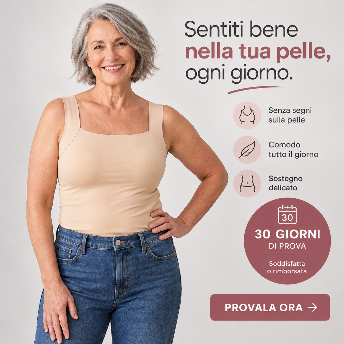 Canotta Modellante — Addio al Reggiseno